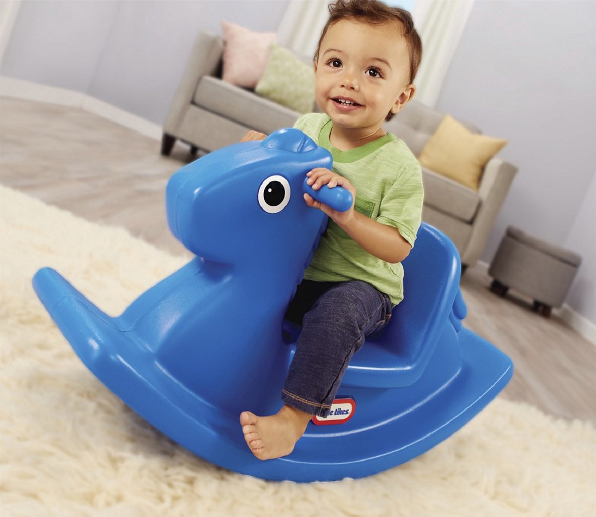 Little Tikes Hobbelpaard - Blauw — afbeelding 8