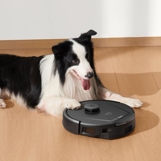 eufy Clean L60 Robotstofzuiger met Zelflegende Station - Robot Vacuum Cleaner - 5000Pa Zuigkracht - IPath Laser Navigatie