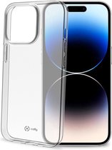 Celly Gelskin, Housse, Apple, iPhone 14 Pro, 15,5 cm (6.1"), Transparent