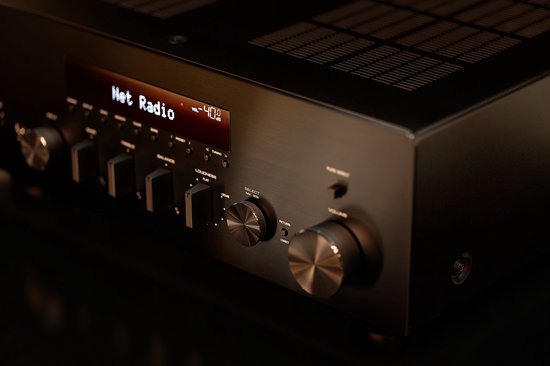 Yamaha R-N600A Receiver zwart 2x105W(RMS) DAB MusicCast — afbeelding 2