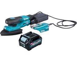 Makita BO 006 CGD1 accu-deltaslijper 40 V max. 100 x 150 mm 3,0 mm slag Brushless + 1x accu 2,5 Ah - zonder oplader