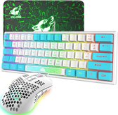 RedThunder K84 Wireless Gaming Keyboard and Mouse Kit, QWERTZ DE Mini