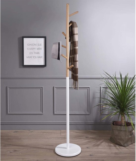 Dyberg Larsen Vloerlamp Pyra Wit 29cm E27