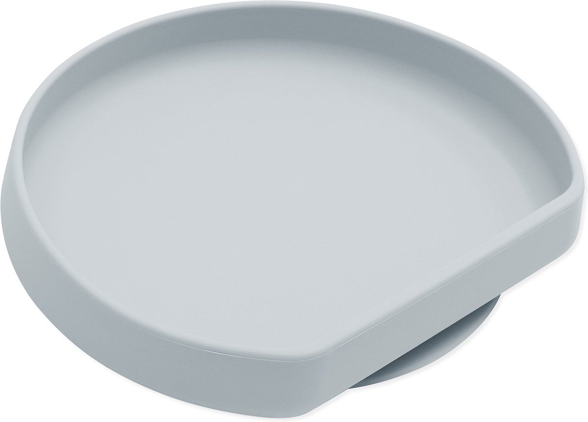 Goedkoopste Bumkins - Siliconen bord met zuignap - Grijs