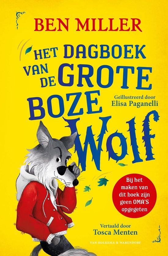 Het dagboek van de Grote Boze Wolf - cover