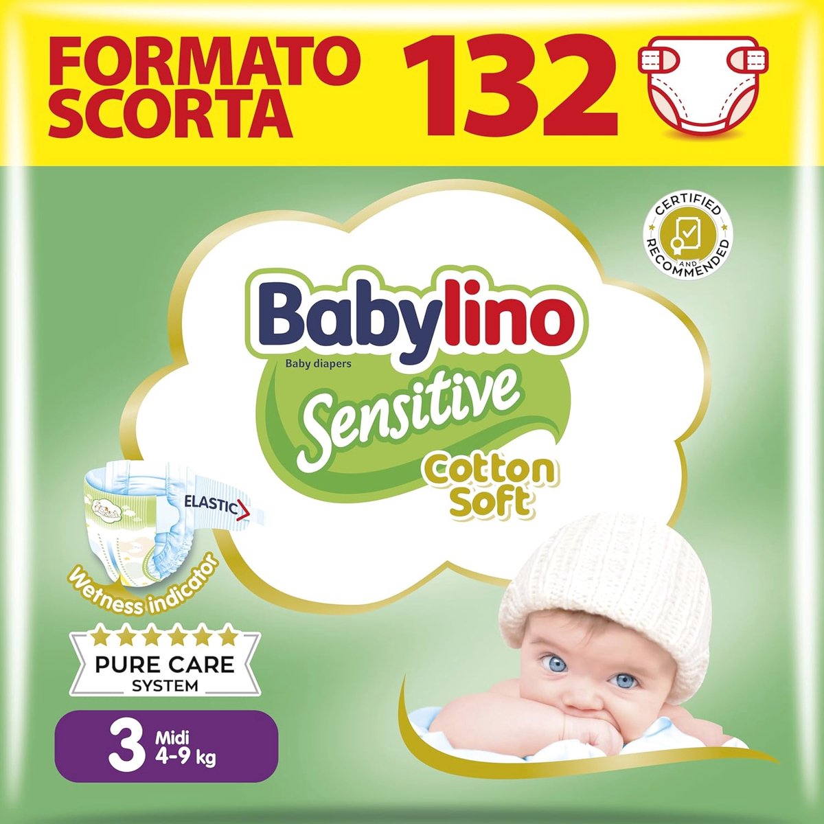 Goedkoopste Sensitive luiers maat 3 voor baby's (4-9 kg) - Ultra zacht en absorptief