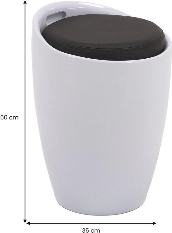 Dk Design Plantenpot Vinci - Zwart Mat - D19 X H21 Cm