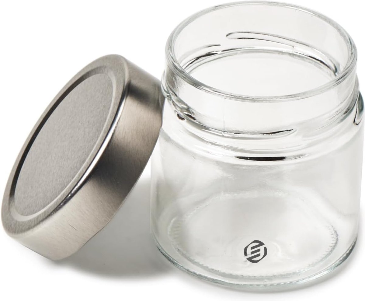 Equivera Overnight Oats Potjes - Muesli Beker - Mason Jar - Havermout - Set - Must have voor jouw ontbijt