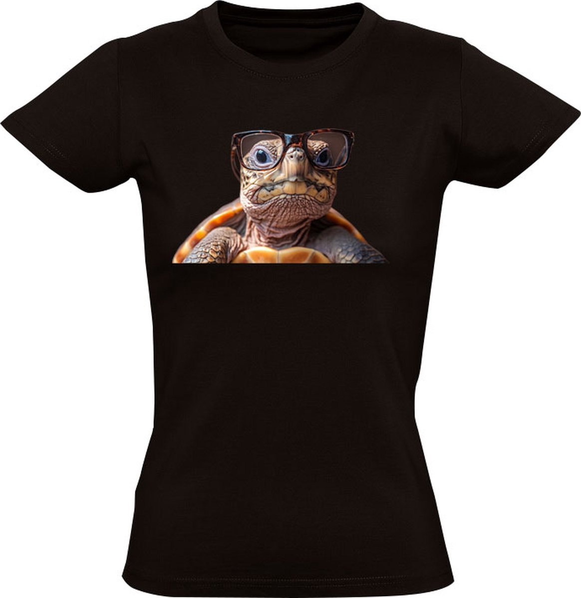 Sol's Schildpad Bril Dames T-shirt bril schildpad dier