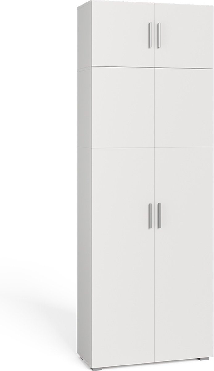 Vicco Frank Archiefrek – 80 x 182.4 cm met kastuitbreiding Wit