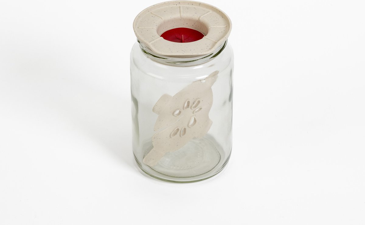 Fermentatie set met speciale deksel met pot Rood