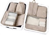 Packing Cubes Set 7-Delig - Organizer voor koffer en backpack - Compressie Packing Cubes - Koffer Organizer Set - Kleding organizer voor koffers, tassen en backpack