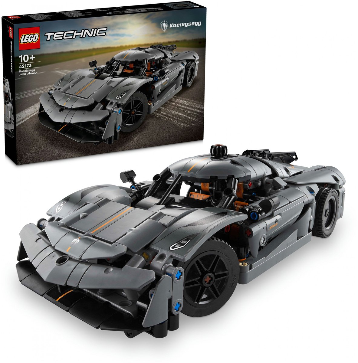 LEGO Technic - Koenigsegg Jesko Absolut grijze hypercar - 42173 — afbeelding 11