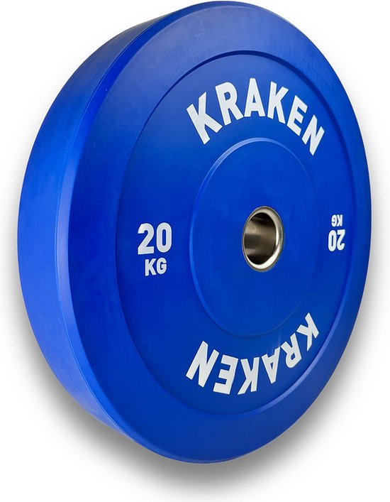 VirtuFit Olympische Rubberen Halterschijf - 20 kg