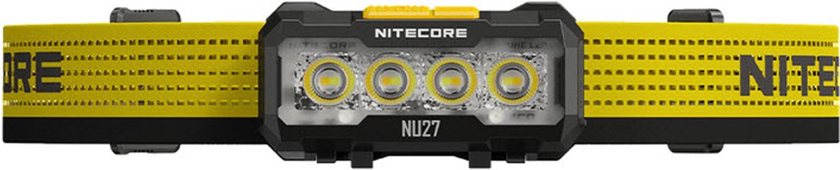 Nitecore NU27 Ultra Lightweight Outdoor Headlamp Shadow Black
