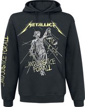 Sweat à capuche/pull Metallica -L- And Justice For All Tracks Zwart