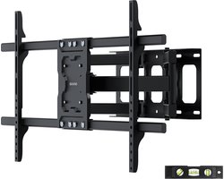 Auronic TV Beugel - TV Muurbeugel - Draaibaar en Kantelbaar - 37 tot 90 inch - Tot 65 KG - Zwart