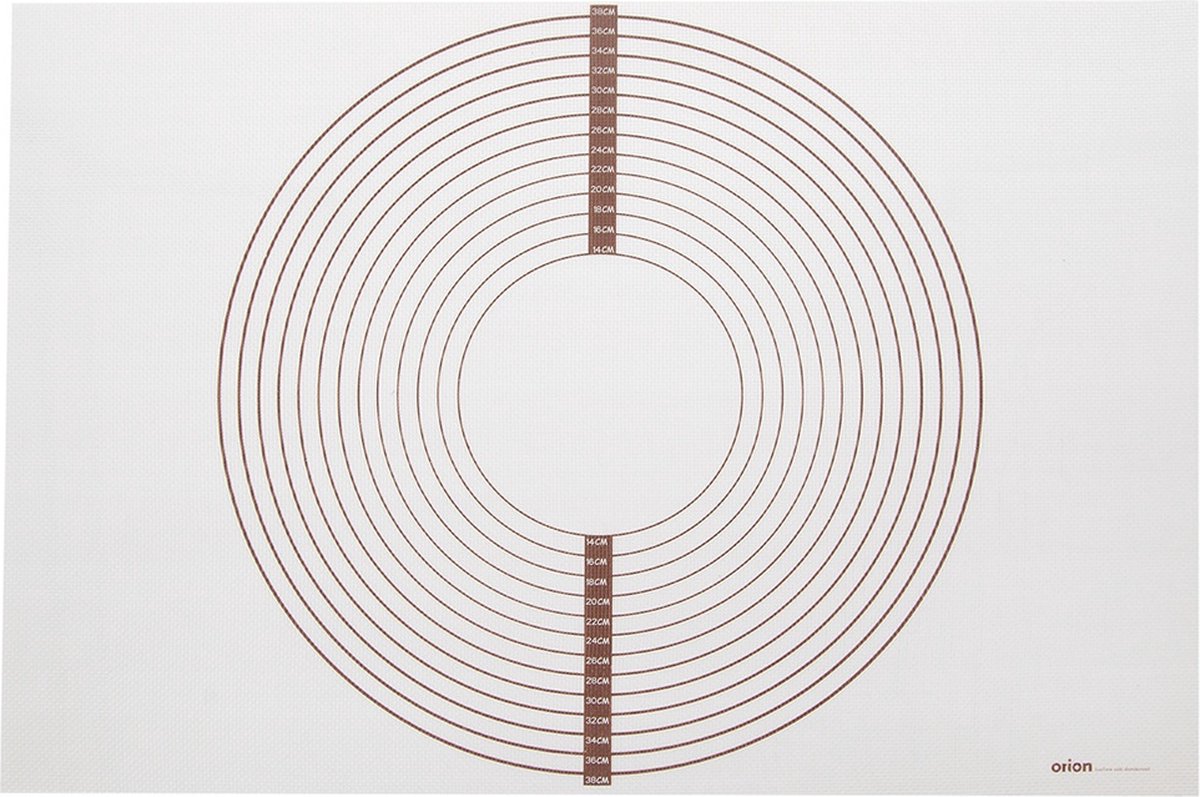 Deegmat Silicone 60x40 cm - Bakmat - Ovenmat - Koken - Bakken - Bakplaat