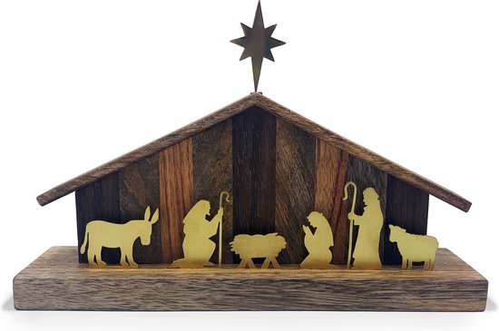 Foto: Mangohouten kerststal