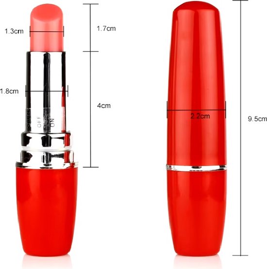 Sextoy Discret Rechargeable Usb Loovix Vossina Clitoris Vibromasseur  Discret Format Rouge  Lvres Loovix - Rechargeable USB, tanche,  Multivitesses