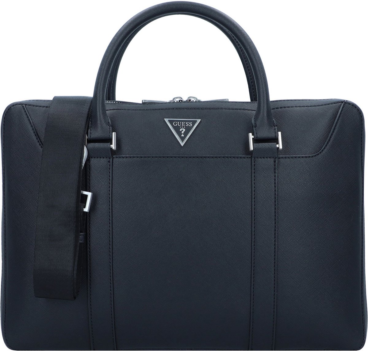 Guess Laptoptas Werktas Dames 15 inch Kunststof Crtsa Zwart bol