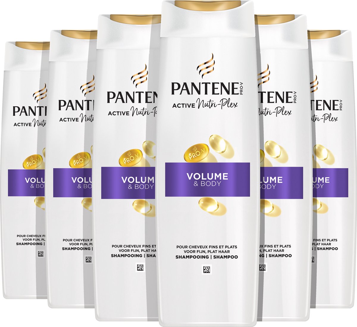 6x Pantene Shampoo Volume 250 ml