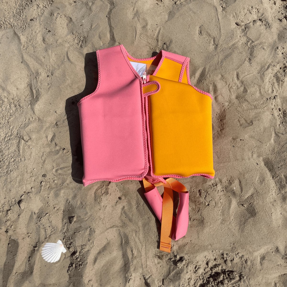 Swim Essentials Zwemvest - Oranje/Roze - Vivid Clash - 3/6 Jaar — afbeelding 5