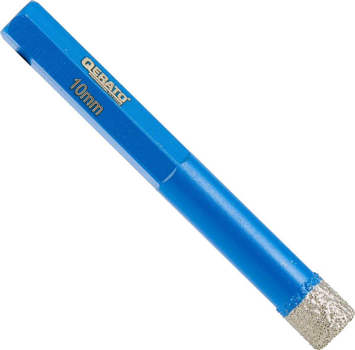 Qerato Diamantboor 10mm Droog - HEX - Tegelboor