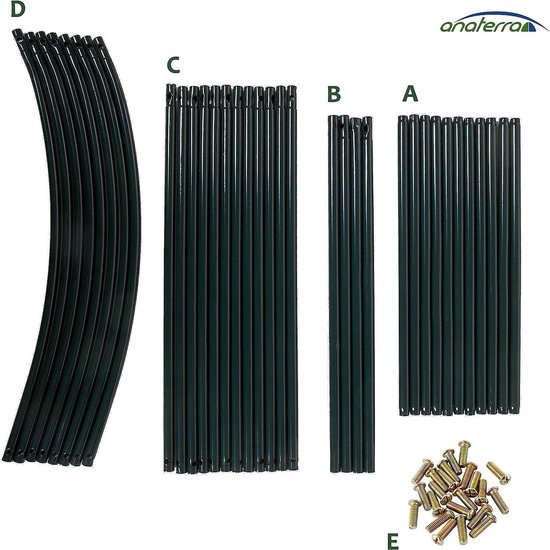 Rozenboog, groen - 230 x 150 cm - Garden Supports