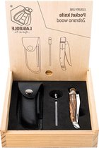 GEOLIA - Snoeischaar met één hand - Bypass gebogen mes - Staal - 18 mm