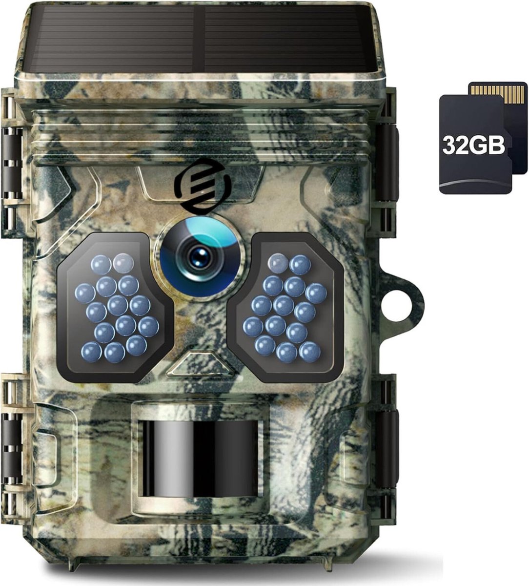 Equivera Wildcamera voor Buiten - Wildcamera - Met Nachtzicht - Wildlife Camera - Bewegingsdetector - Hoge Kwaliteit Beeld