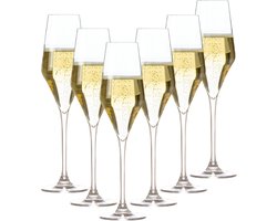 OTIX Champagneglazen – Flute – Transparant – Kristal