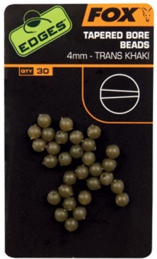 Fox Edges Rubber Flexi Beads - Green - Groen van Fox — afbeelding 5