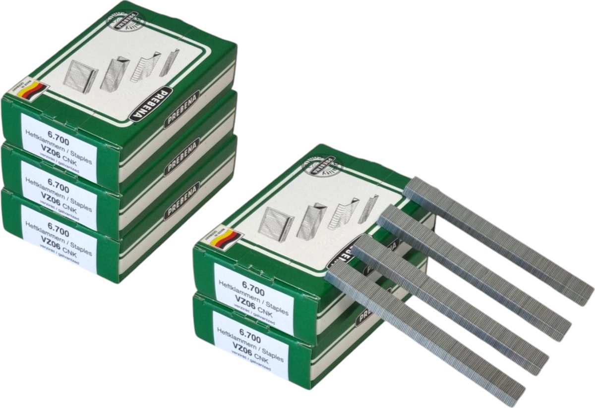 Prebena 5x VZ06CNK niet 10,5 x 6 mm type VZ 33500 stuks gegalvaniseerd staal
