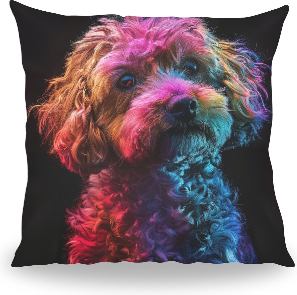 Kussen - Huisdier Portret - Maltipoo 1 Color - 50 cm