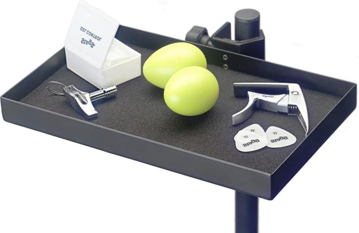 Accessoire-lade voor kleine muziekaccessoires - Klem standbevestiging