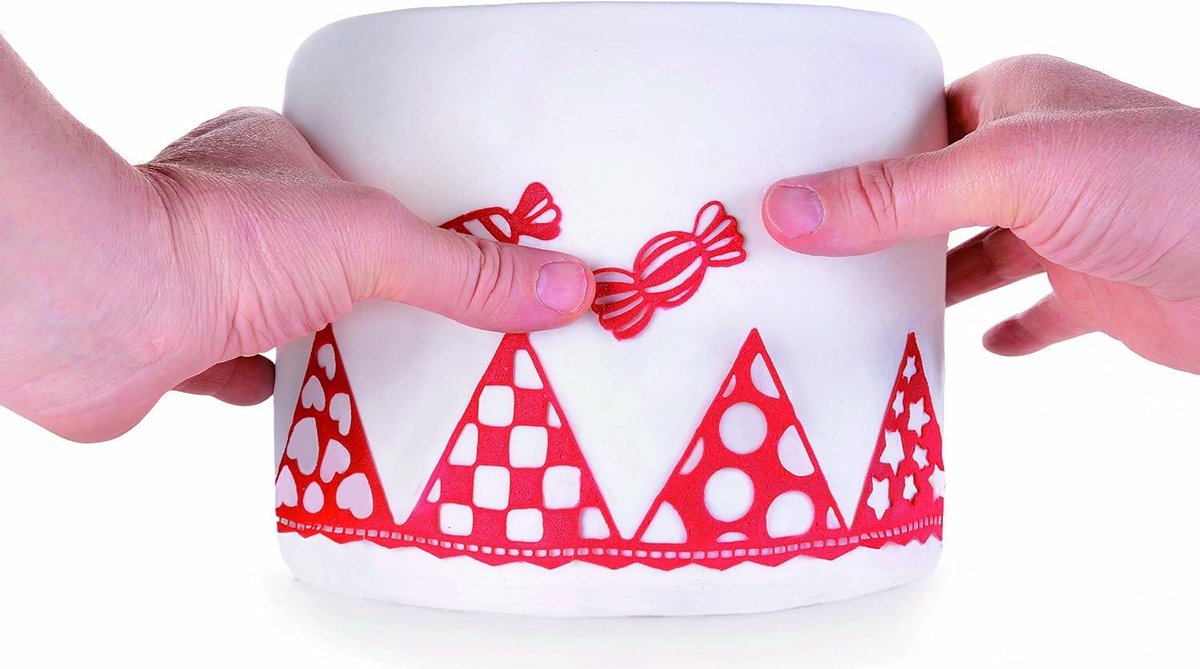 Silicone Mat 400x200mm - Candy Party - TRD17 - 18mm