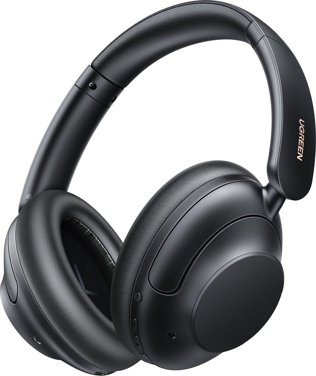 UGREEN HP202 HiTune Max5 Hybrid ANC Draadloze Koptelefoon Bluetooth 5.0 Zwart
