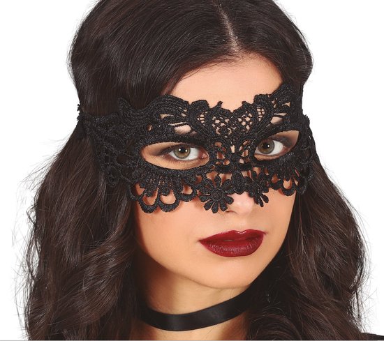 Kit Halloween Gothique – Perruque Argent 68 Cm, Masque, Gants Dentelle, Collier, éventail, Bas, Stickers, Boucles, 10 Pièces