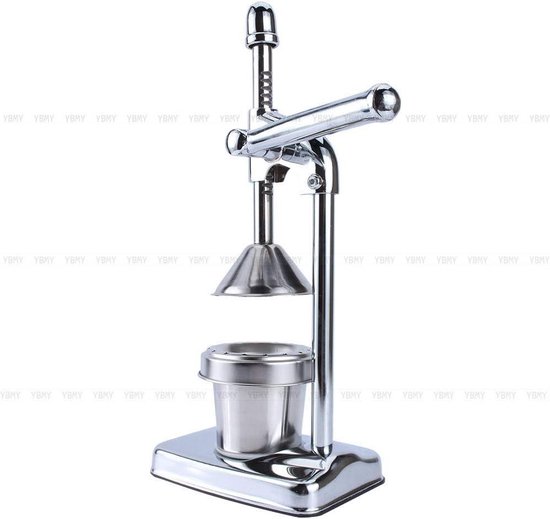 Hand Press Leaver Stainless Steel Manual Juicer - Professional Food Grade Steel - Effective Ergonomic Fruit Squeezer for Orange Lemon — afbeelding 3
