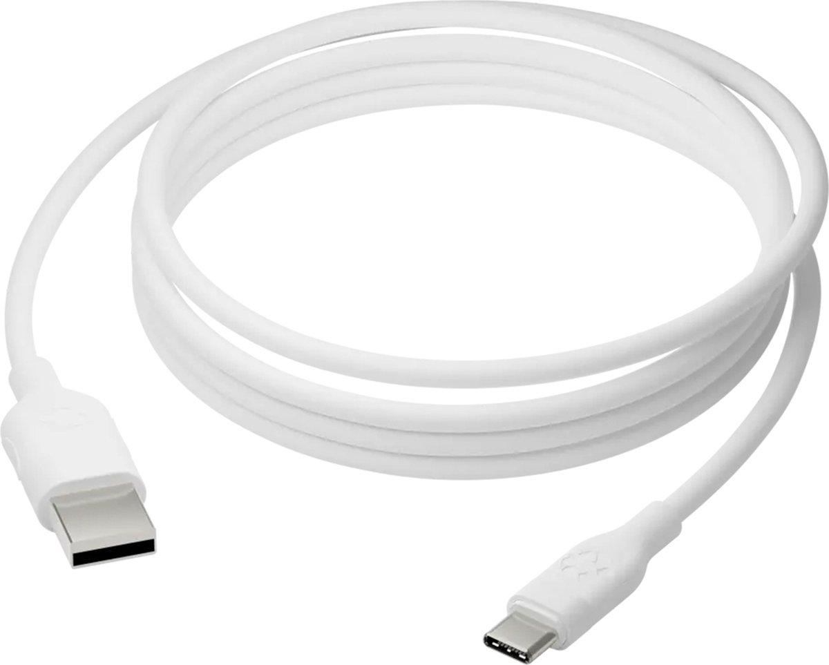 dbramante1928 re-charge - Oplaadkabel - USB-A naar USB-C - 2,5 meter - Wit