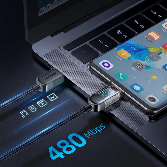 Câble De Données USB Vers Type-C 66 W, 1,2 M - JoyRoom (S