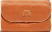 BRIC'S Cuir Trousse de toilette Life Pelle Necessaire Leather Brun