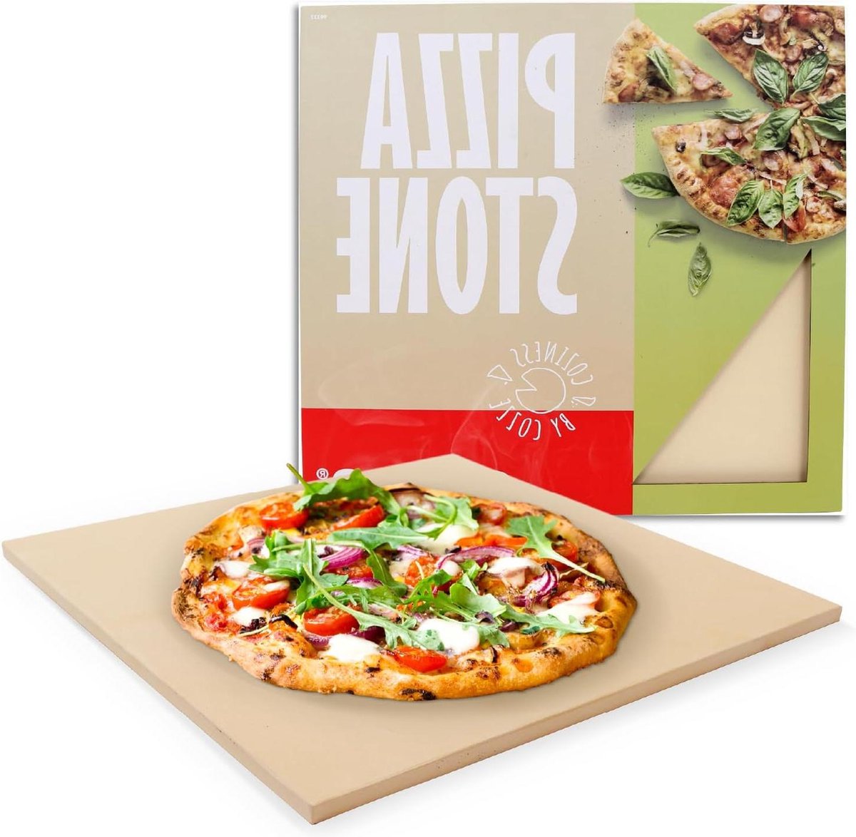 Pizzasteen 425×425x1 cm - Dikte van 1 cm - Geschikt voor Oven