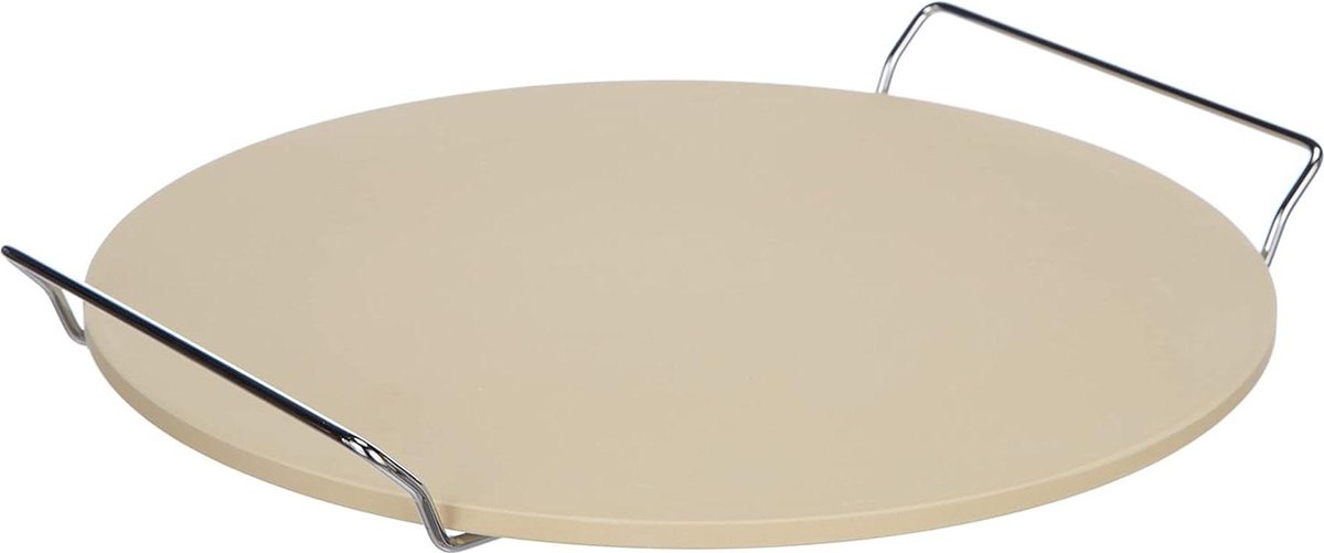 Pizzasteen voor in de oven - 30,5 cm bruin