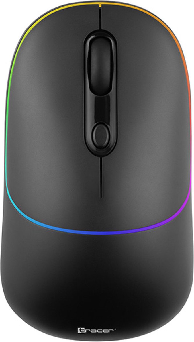 Tracer Ratero - Muis - Draadloze muis - Oplaadbare batterij 650 mAh - RGB-achtergrondverlichting - USB
