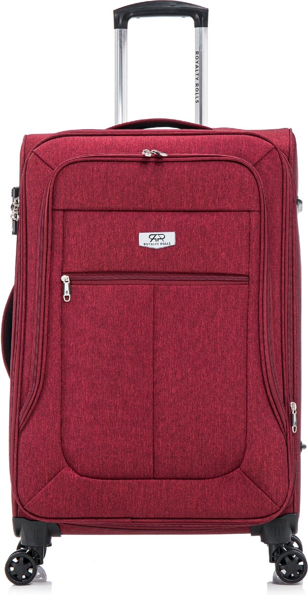 Royalty Rolls Abu Dhabi 2.0 Handbagage Koffer - 55 cm - 45 Liter - Exp - TSA Slot - Bordeaux
