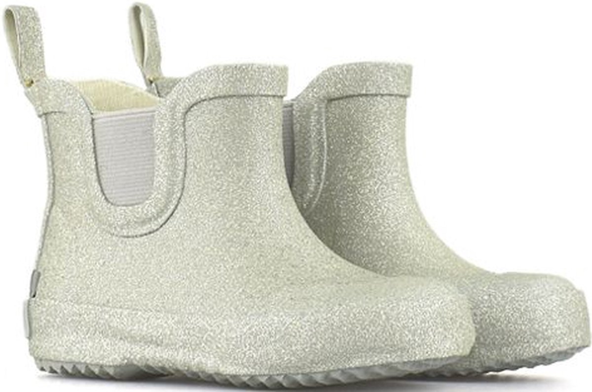 CeLaVi korte regenlaarsjes zilver met glitter-24