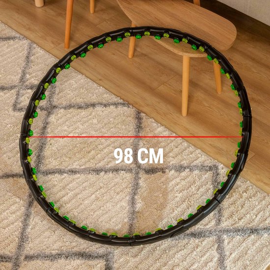 Magnetic Health Hoop Hoelahoep, 48 magneten, 1,2 kg Magnetic Health Hoop Hoelahoep, 48 magneten, 1,2 kg