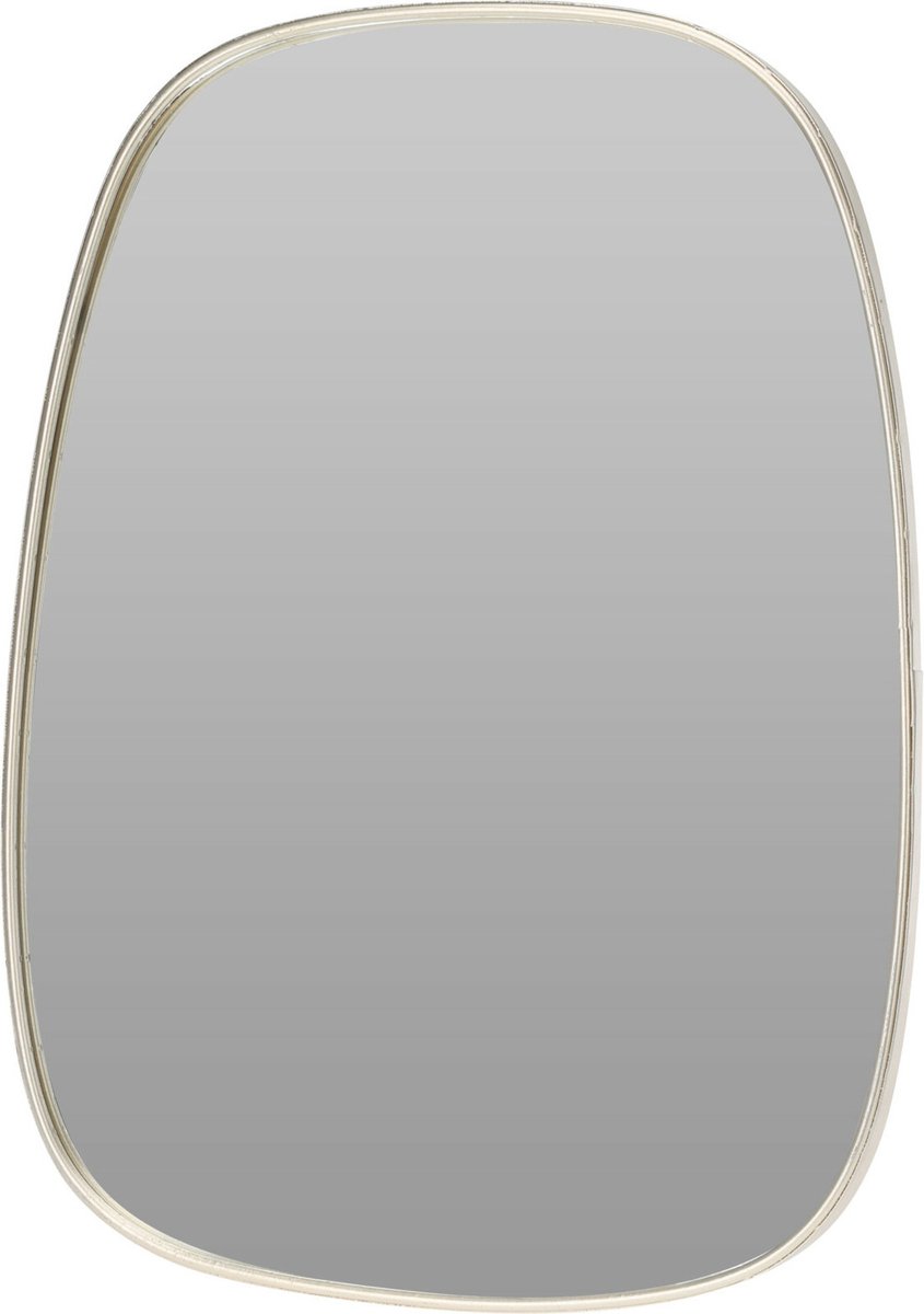 Home & Styling Wandspiegel Excellance - frame kleur goud - 30 x 40 cm - met smalle lijst - gang/badkamer/slaapkamer spiegels